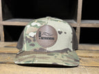 Camo Leather Patch Hat