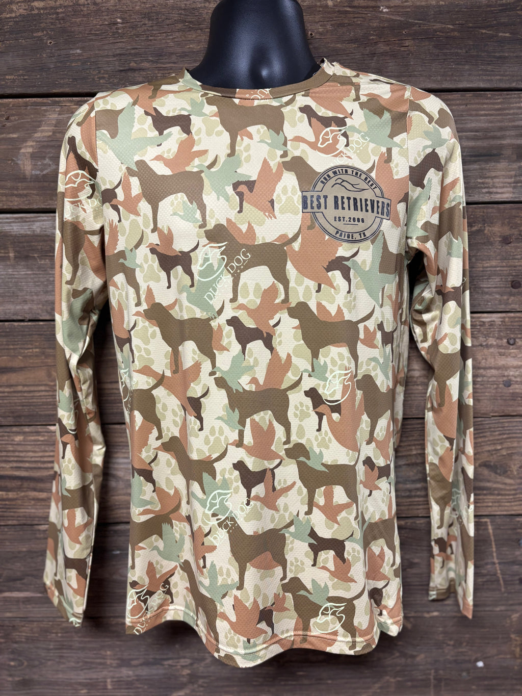 Duck Dog BR Camo Performance Shirt