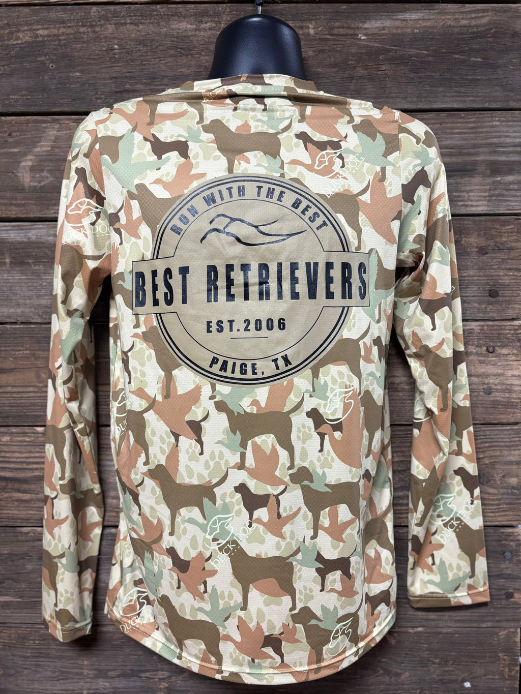 Duck Dog BR Camo Performance Shirt