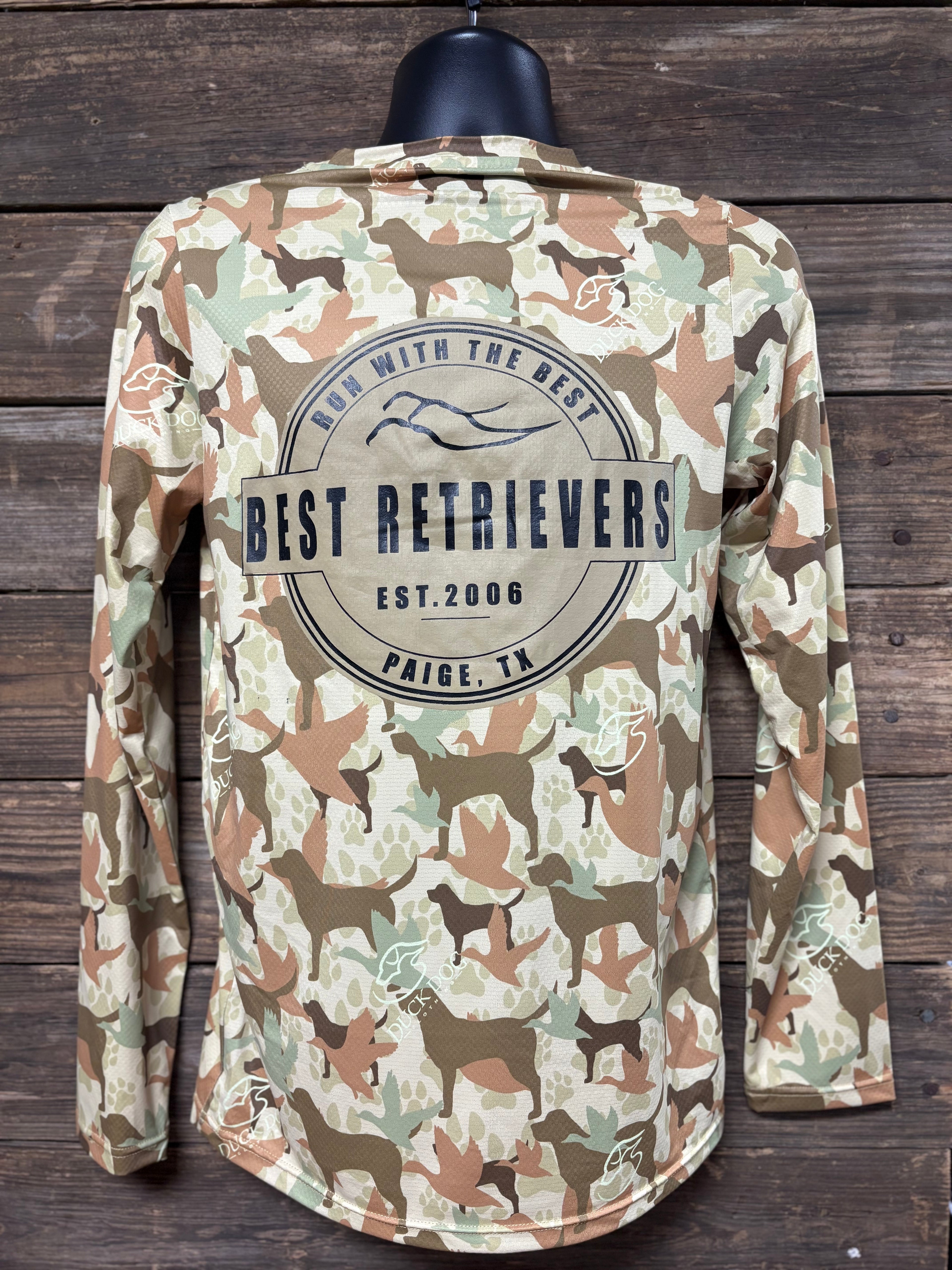 Duck Dog BR Camo Performance Shirt