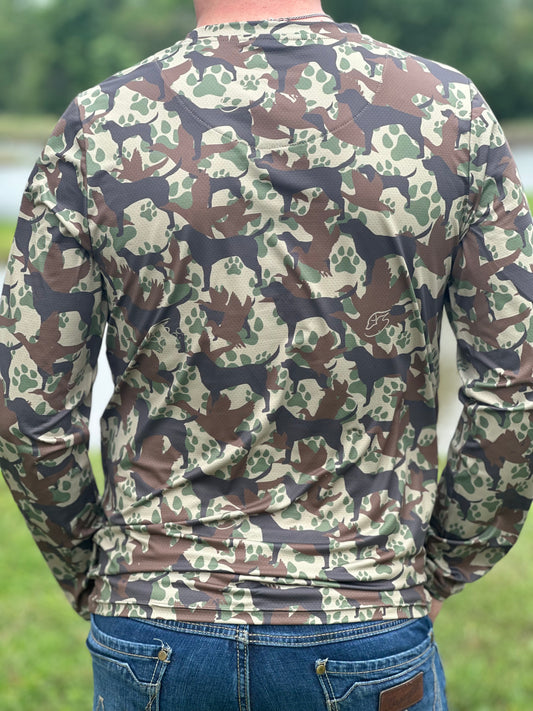 Duck Dog BR Camo Performance Shirt