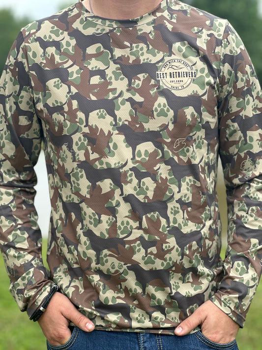 Duck Dog BR Camo Performance Shirt