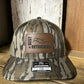 Mossy Oak Leather Patch Hat