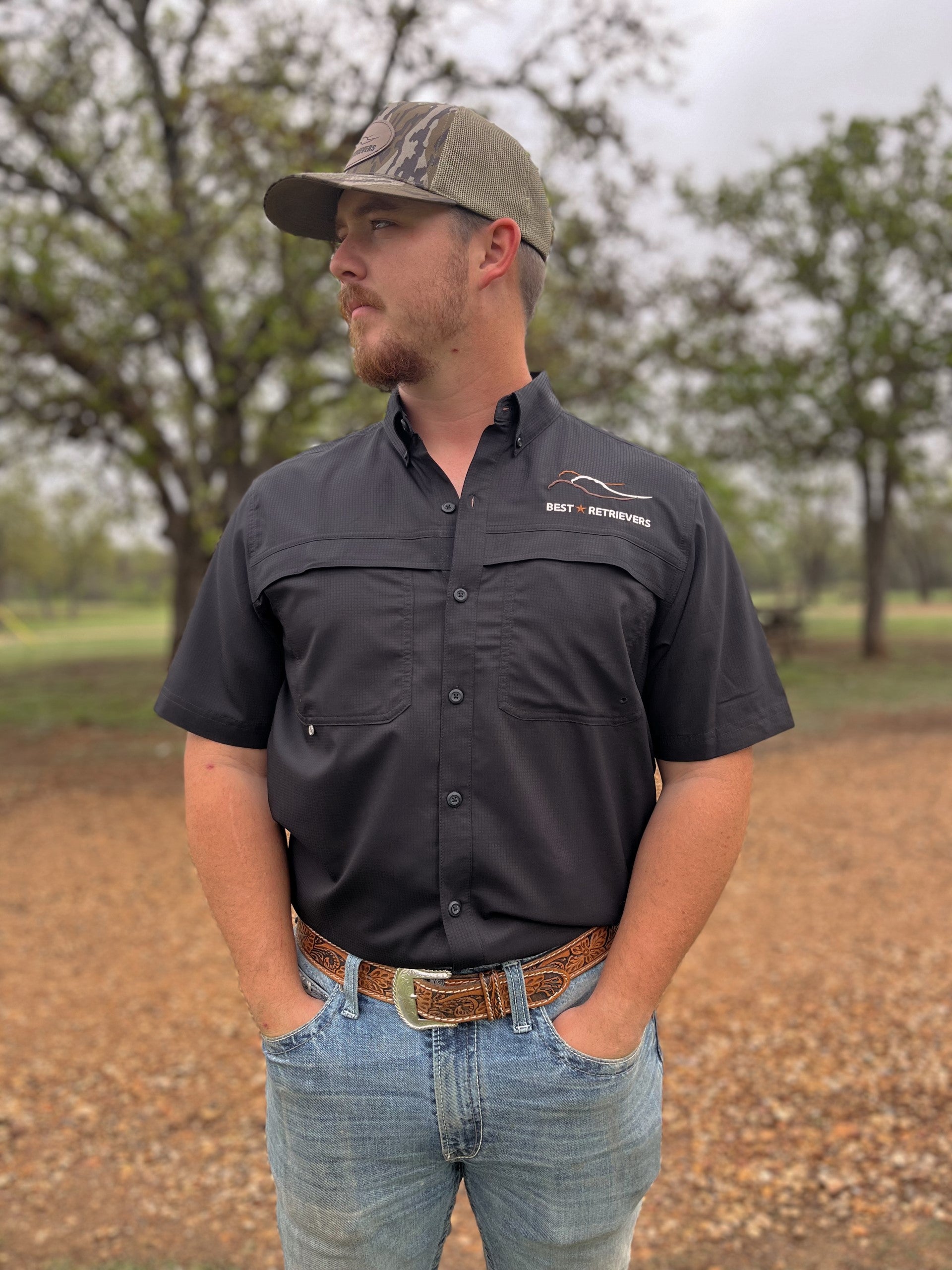 BR Short Sleeve Fishing Shirt