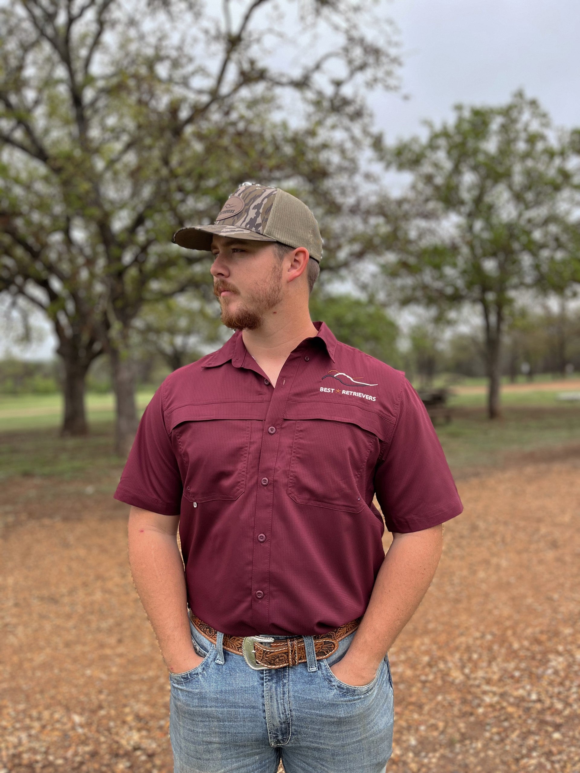 BR Short Sleeve Fishing Shirt