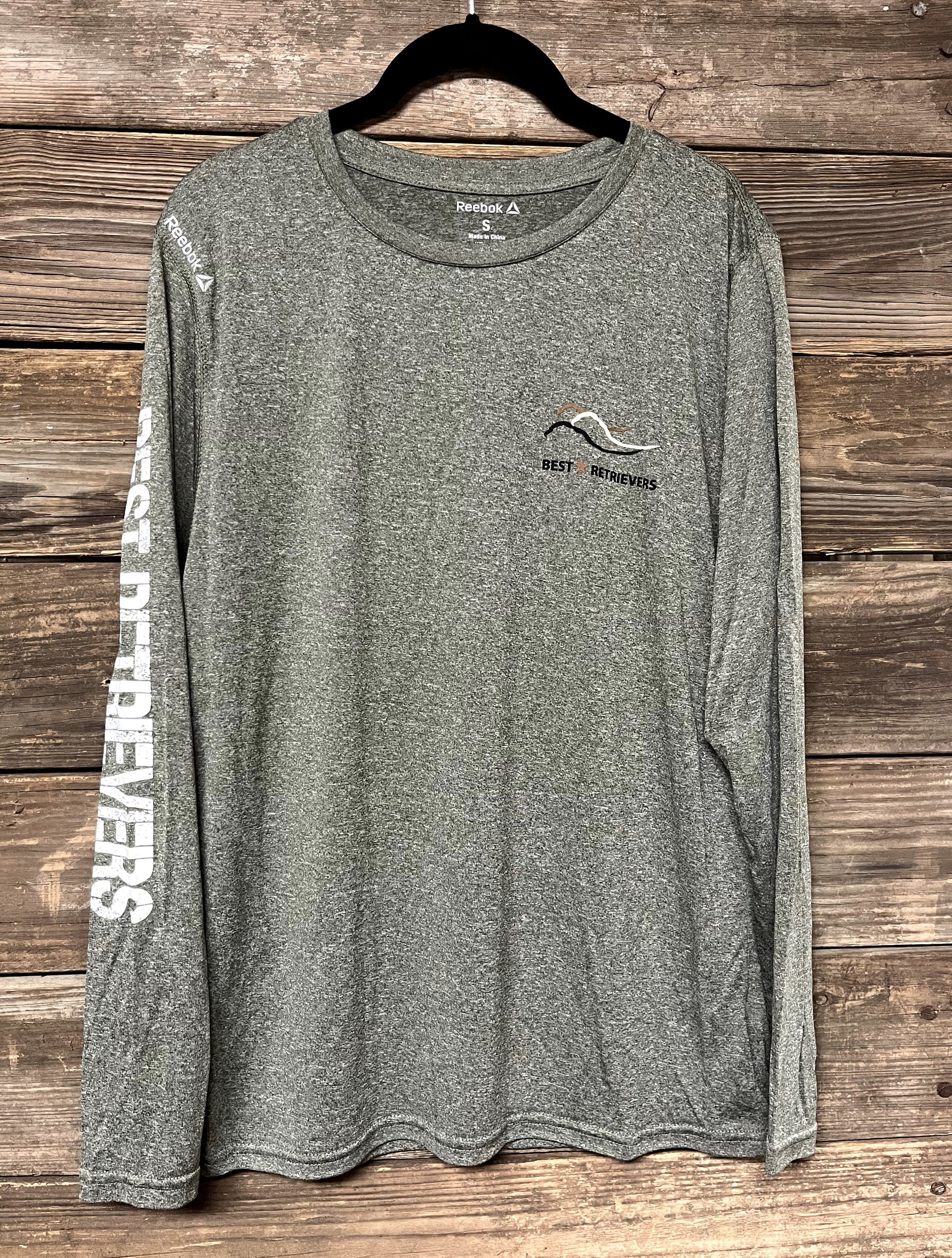 BR Heathered Long Sleeve Performance Shirt